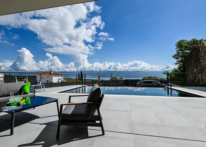 Luxury Brajdini Villa Vrbnik (Primorje-Gorski Kotar)